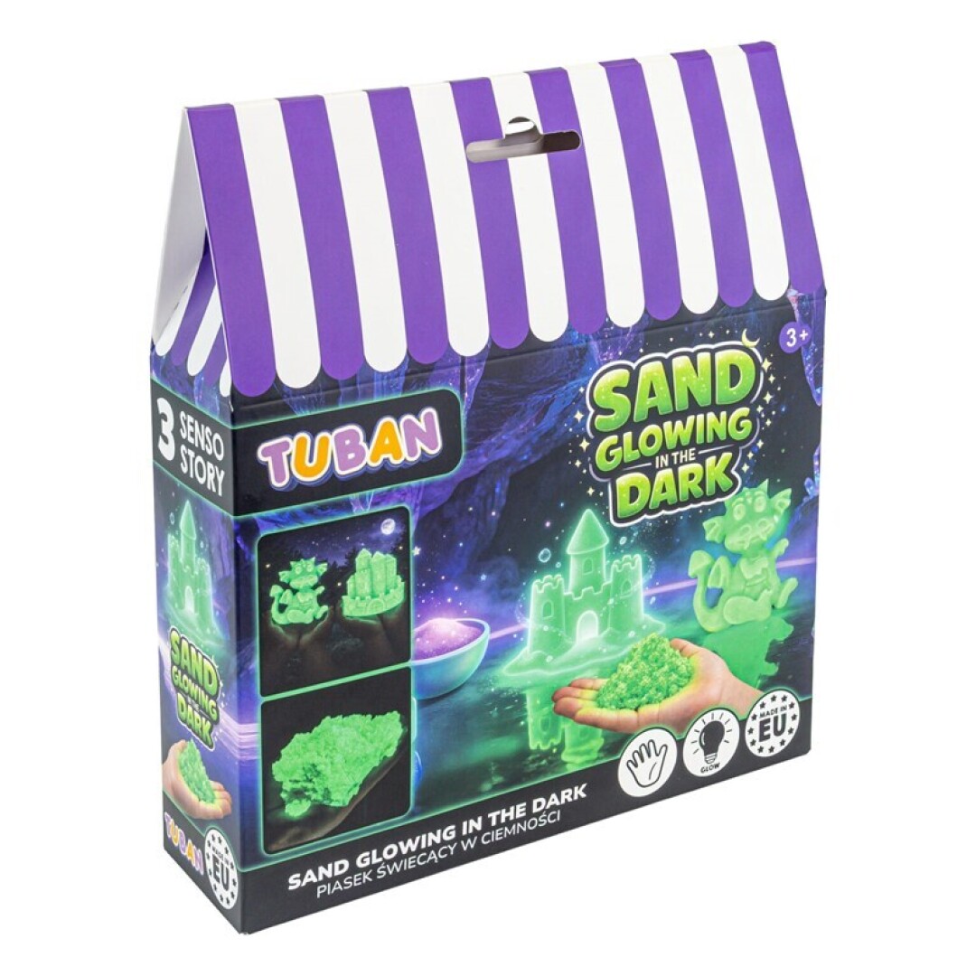 Kit Arena Luminiscente Glowing Sand TUBAN - indyaeduocio Kit Arena Luminiscente Glowing Sand TUBAN - indyaeduocio