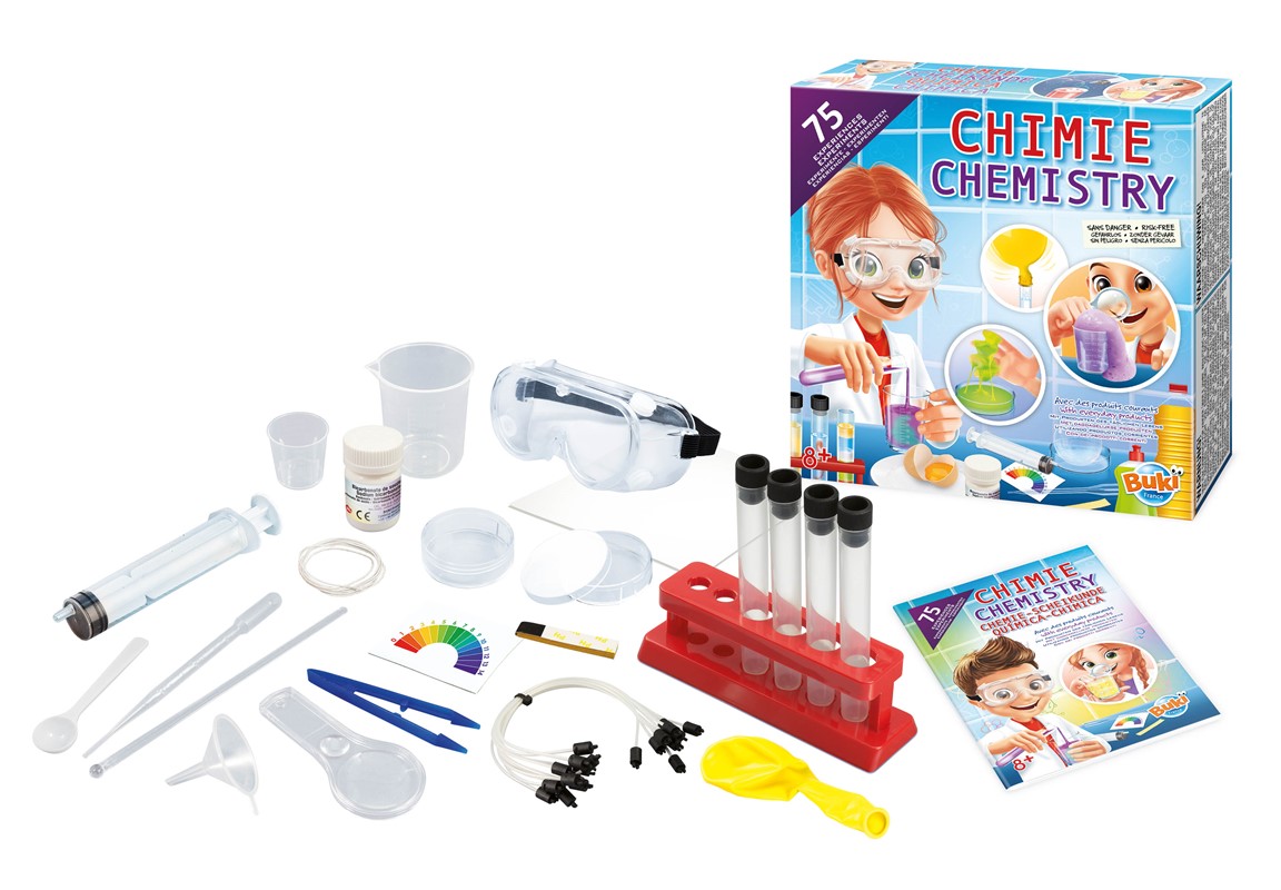 Kit Química 75 experimentos - Buki - indyaeduocio 2 Kit Química 75 experimentos - Buki - indyaeduocio