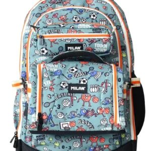 Kit mochila c/ruedas bolsa isotermica y estuche doble sports
