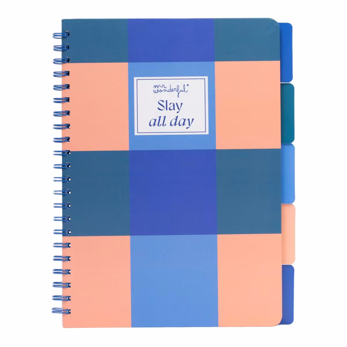 Libreta A4 con separadores After Class Slay All Day - Mr. Wonderful - indyaeduocio Libreta A4 con separadores After Class Slay All Day - Mr. Wonderful - indyaeduocio