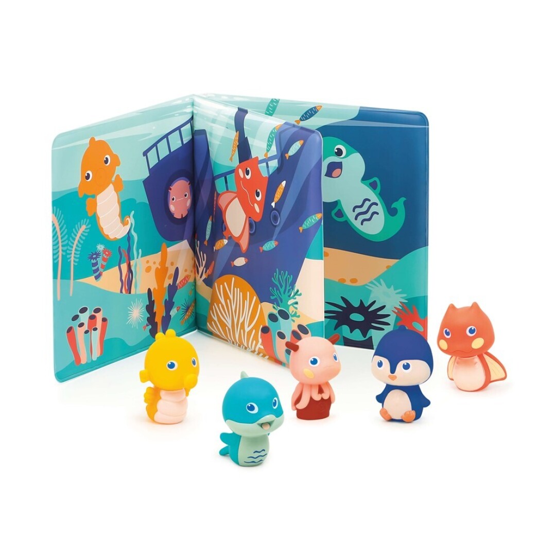 Libro de Marionetas Animales Marinos LUDI - indyaeduocio Libro de Marionetas Animales Marinos LUDI - indyaeduocio