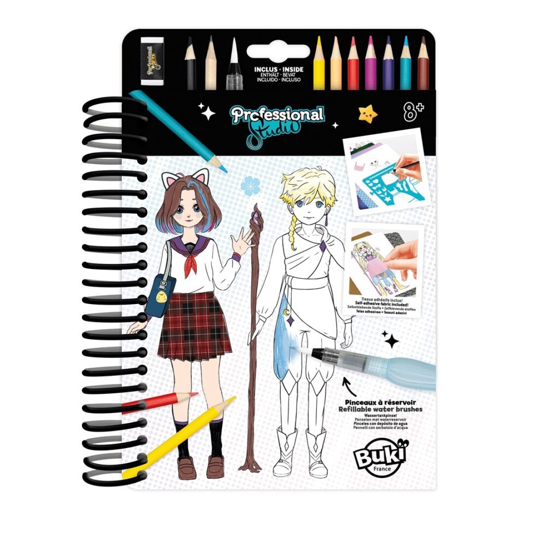 Libro de Moda Manga - Buki Professional Studio - indyaeduocio Libro de Moda Manga - Buki Professional Studio - indyaeduocio