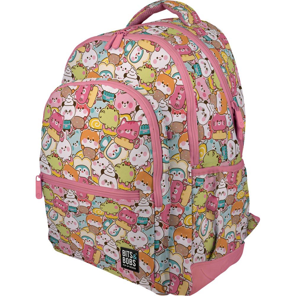 MOCHILA JUVENIL RUBBER B&B KAWAII 33X46X22,5CM 261 Mochila juvenil rubber B&B kawaii 33x46x22,5cm