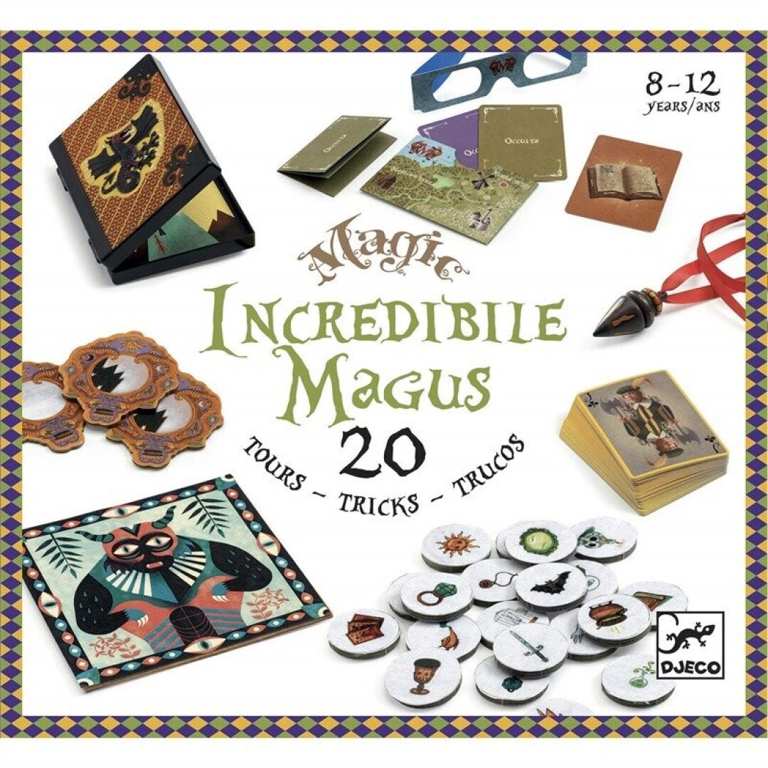 Magia Incredibile Magus 20 trucos - Djeco - indyaeduocio Magia Incredibile Magus 20 trucos - Djeco - indyaeduocio