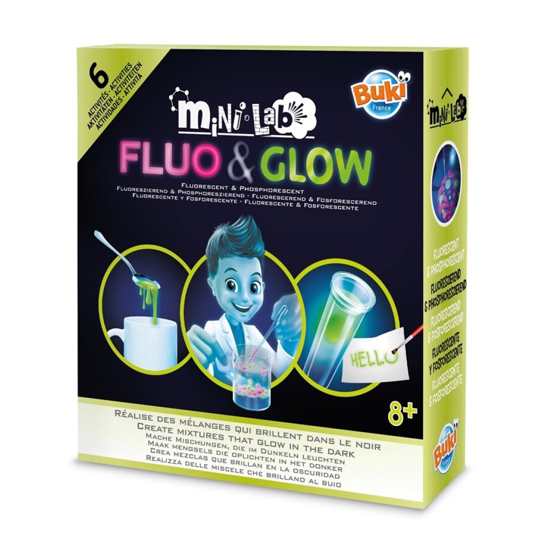 Mini Lab Fluo & Glow - Buki - indyaeduocio Mini Lab Fluo & Glow - Buki - indyaeduocio