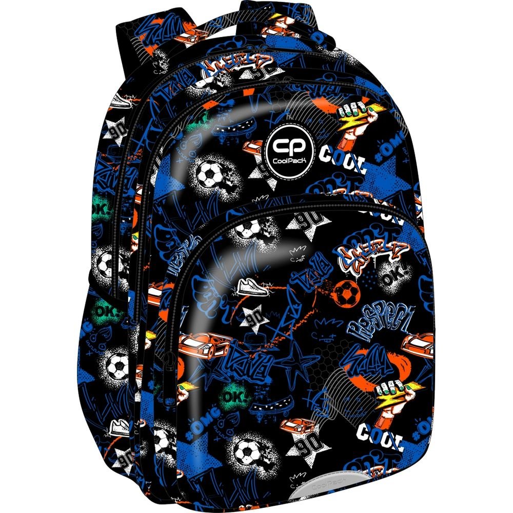 Mochila Escolar Bibak Techno Graph - Coolpack - indyaeduocio Mochila Escolar Bibak Techno Graph - Coolpack - indyaeduocio