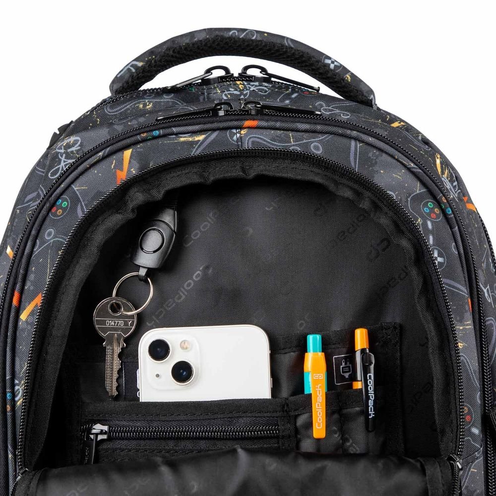 Mochila Escolar Duo Game Pad - CoolPack - indyaeduocio 4 Mochila Escolar Duo Game Pad - CoolPack - indyaeduocio