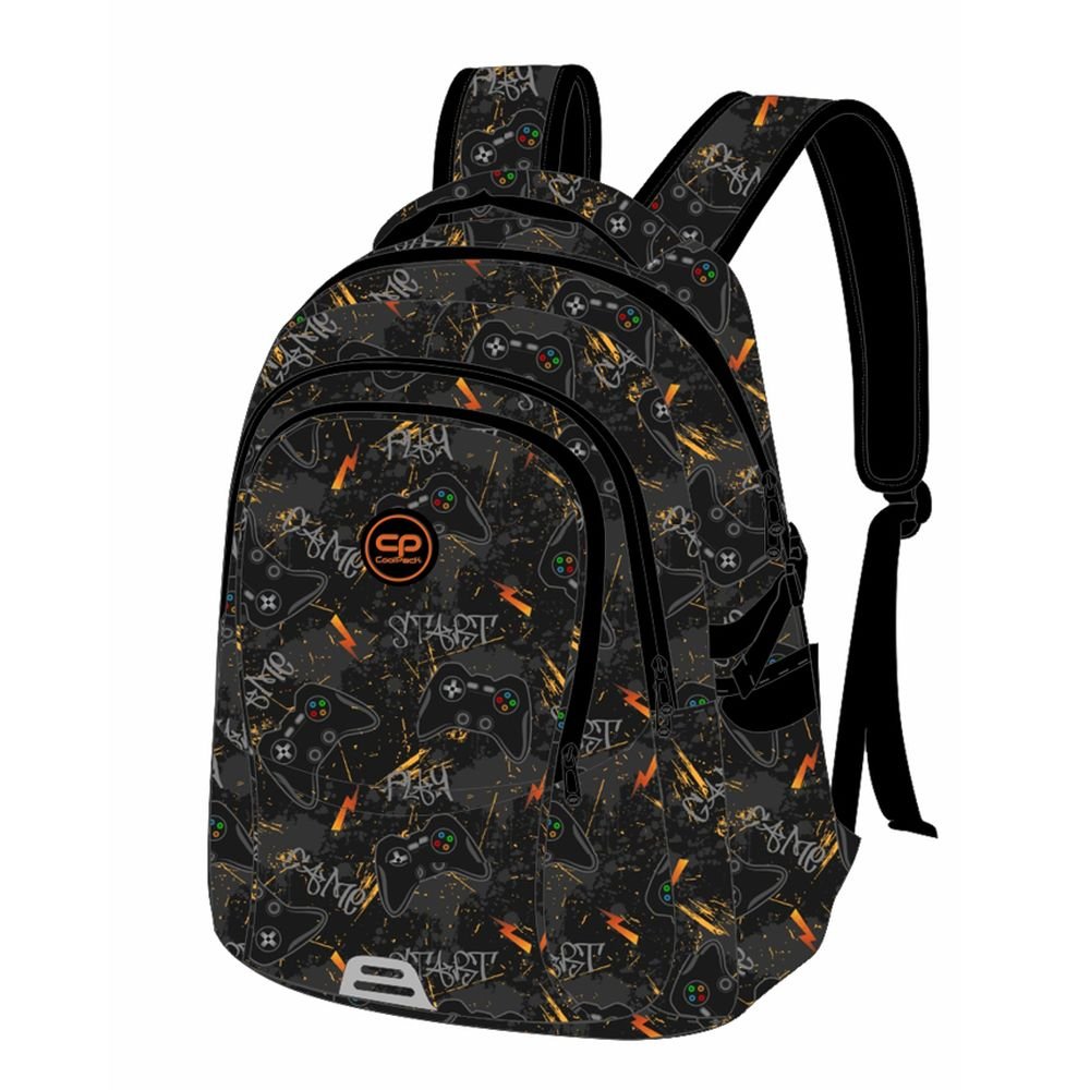 Mochila Escolar Duo Game Pad - CoolPack - indyaeduocio Mochila Escolar Duo Game Pad - CoolPack - indyaeduocio