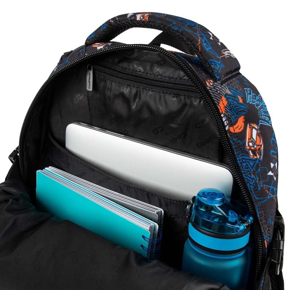Mochila Escolar Duo Techno Graph - CoolPack - indyaeduocio 6 Mochila Escolar Duo Techno Graph - CoolPack - indyaeduocio
