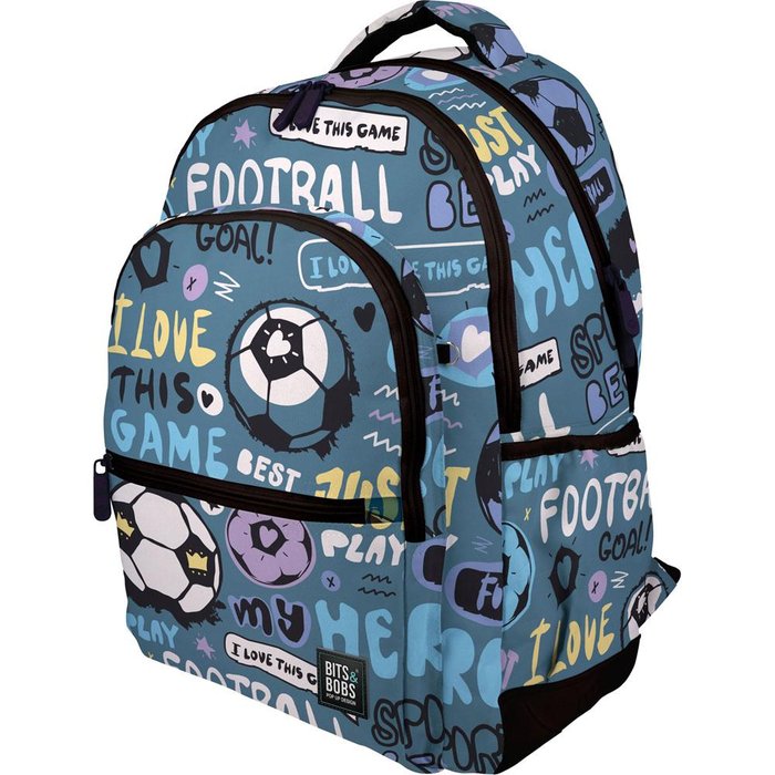 Mochila Escolar Fútbol B&B Hero 25 - Grafoplas - indyaeduocio Mochila Escolar Fútbol B&B Hero 25 - Grafoplas - indyaeduocio