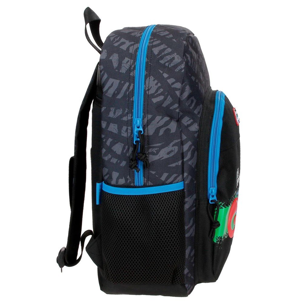 Mochila Escolar Offside Negro 40 cm - Movom - indyaeduocio 2 Mochila Escolar Offside Negro 40 cm - Movom - indyaeduocio