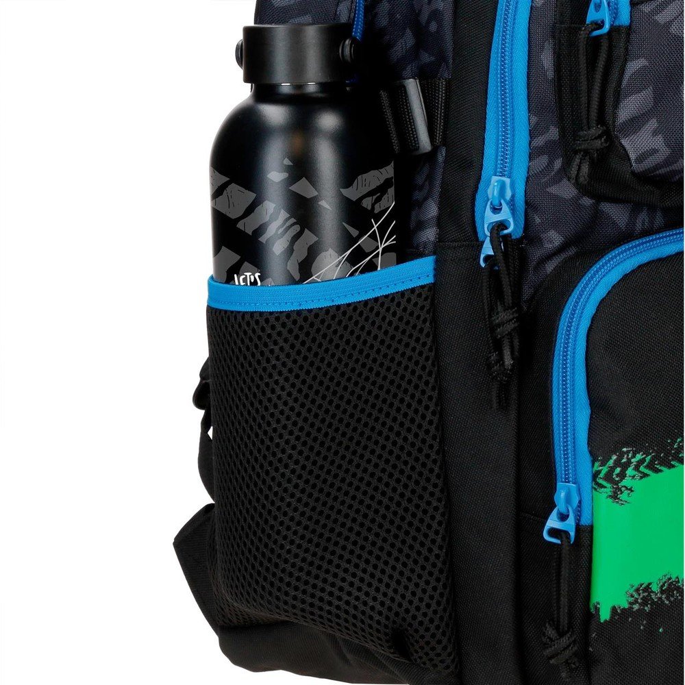Mochila Escolar Offside Negro 40 cm - Movom - indyaeduocio 5 Mochila Escolar Offside Negro 40 cm - Movom - indyaeduocio