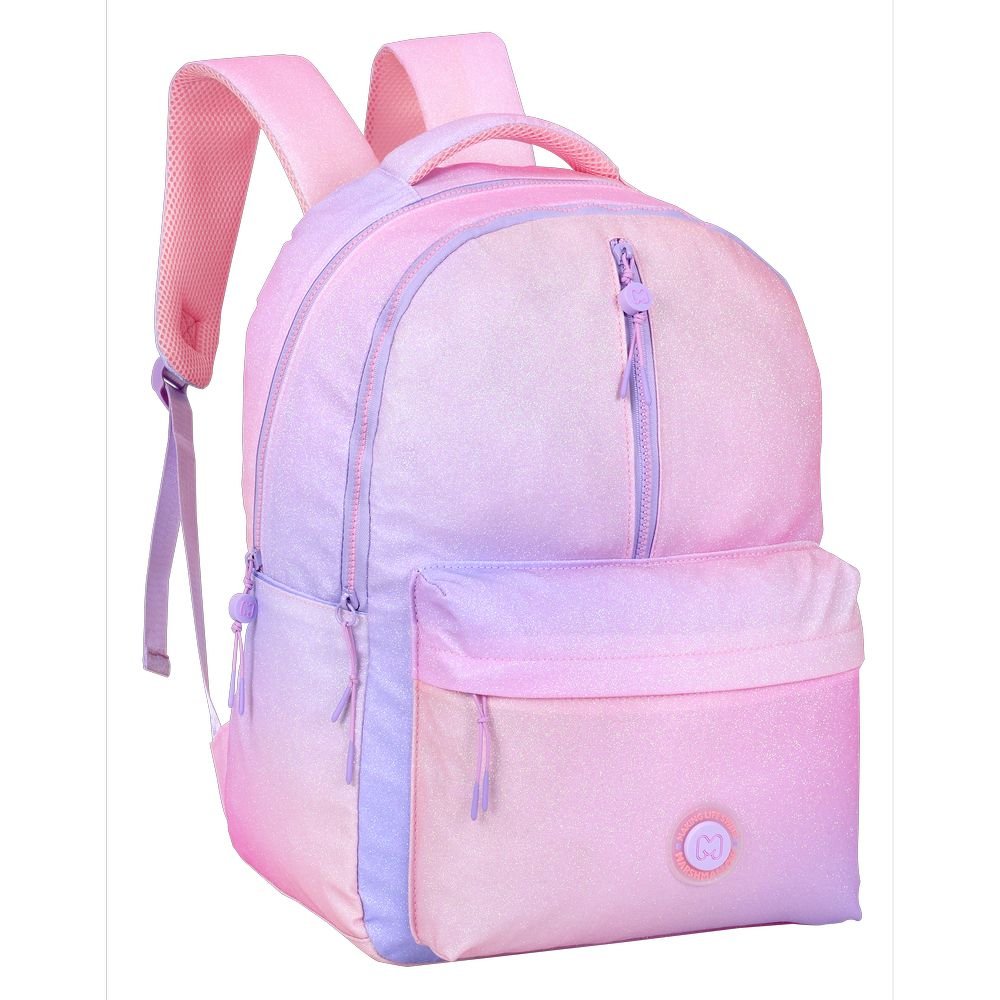 Mochila escolar doble degrade Bubblegum 43x33cm2 Mochila escolar doble degrade Bubblegum 43x33cm