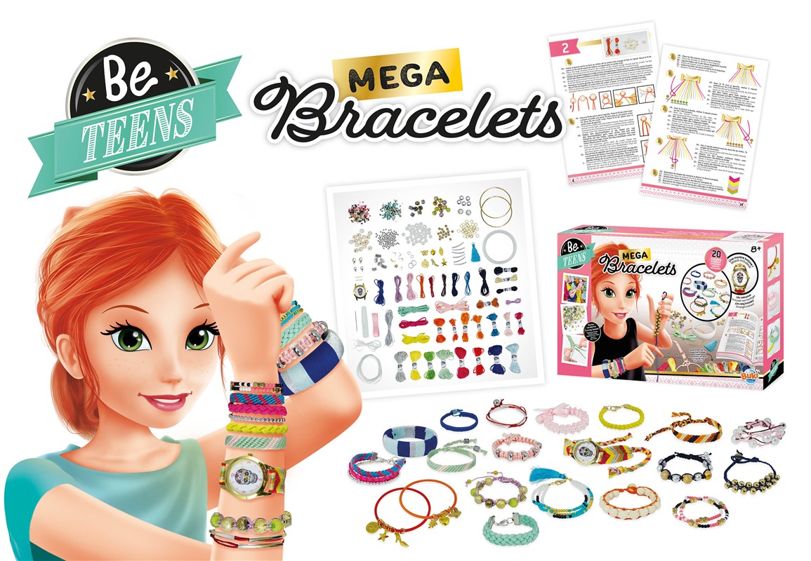 Pulseras Mega Be Teens - Buki - indyaeduocio 2 Pulseras Mega Be Teens - Buki - indyaeduocio