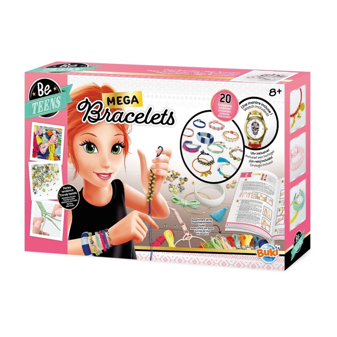 Pulseras Mega Be Teens - Buki - indyaeduocio Pulseras Mega Be Teens - Buki - indyaeduocio