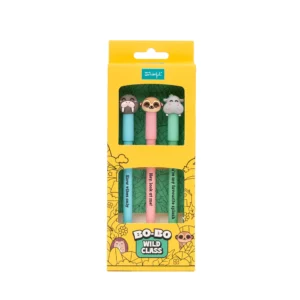 Set 3 bolis borrables Bo-Bo - Mr. Wonderful - indyaeduocio