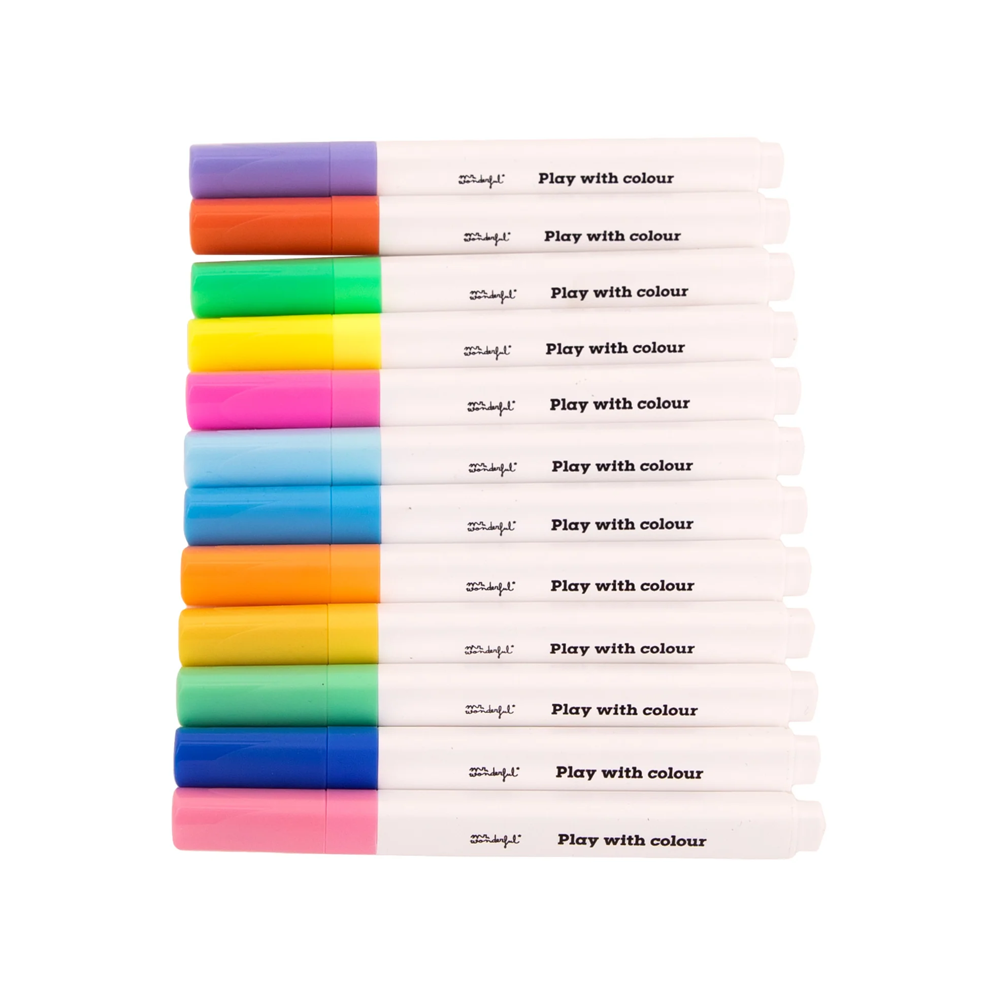 Set de 12 rotuladores acrílicos Play with Colour - Mr. Wonderful - indyaeduocio 2 Set de 12 rotuladores acrílicos Play with Colour - Mr. Wonderful - indyaeduocio