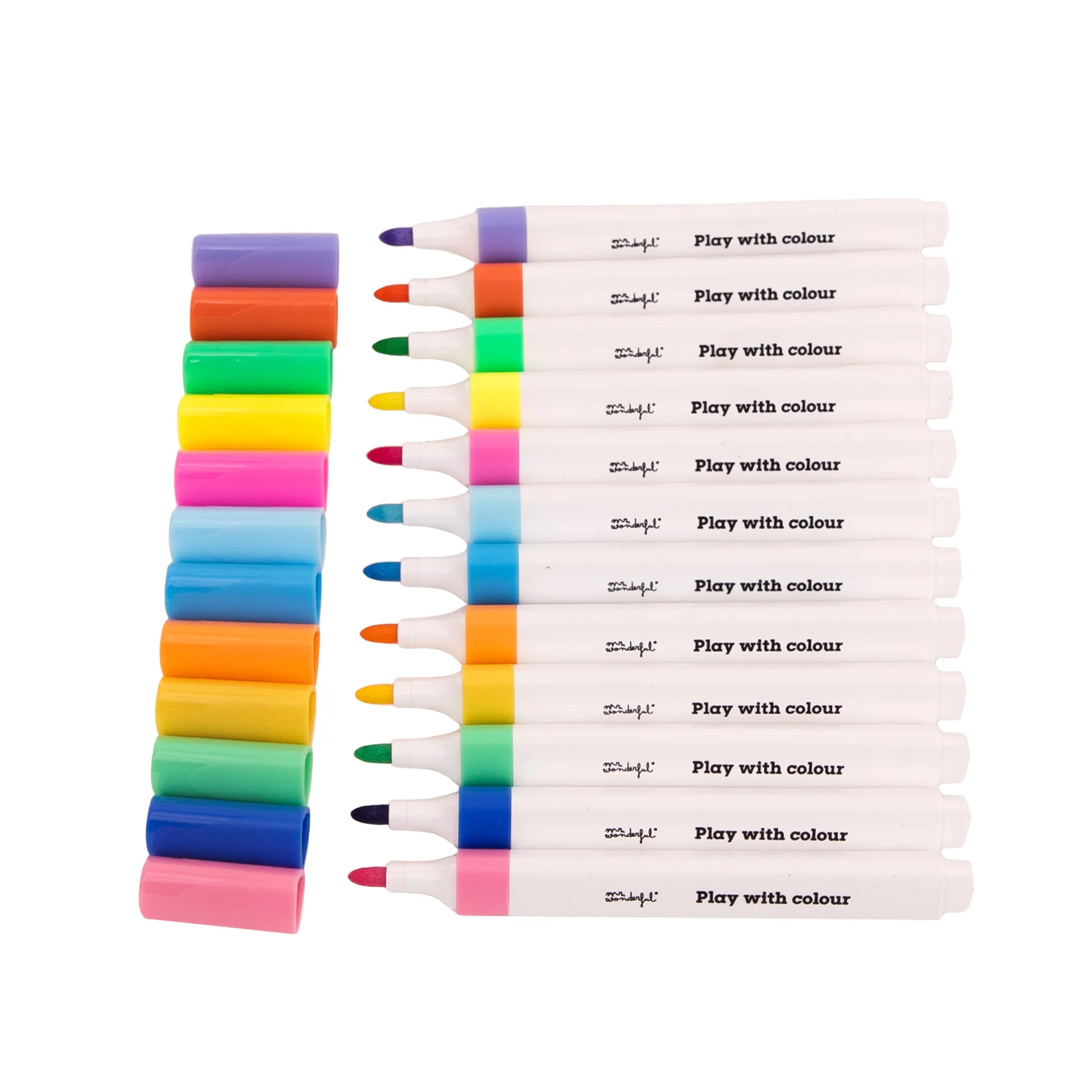 Set de 12 rotuladores acrílicos Play with Colour - Mr. Wonderful - indyaeduocio 3 Set de 12 rotuladores acrílicos Play with Colour - Mr. Wonderful - indyaeduocio