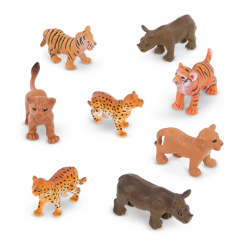 Tubo 8 animales salvajes Terra 5-7 cm - indyaeduocio 2 Tubo 8 animales salvajes Terra 5-7 cm - indyaeduocio