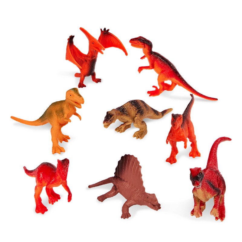 Tubo 8 dinosaurios Terra 7-11 cm - indyaeduocio 2 Tubo 8 dinosaurios Terra 7-11 cm - indyaeduocio