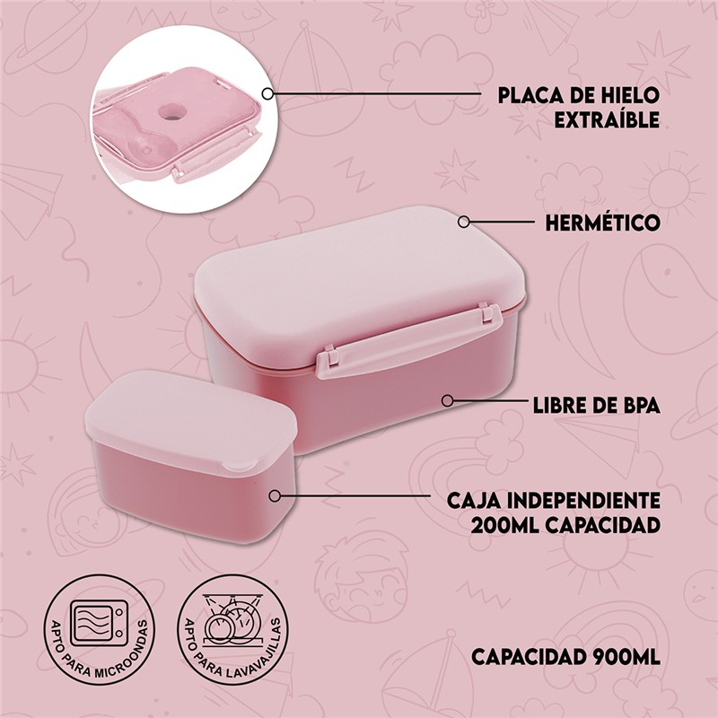 Tupper Hermético 900 ml Makeup Chic Paws - Lovely Story - indyaeduocio 4 Tupper Hermético 900 ml Makeup Chic Paws - Lovely Story - indyaeduocio