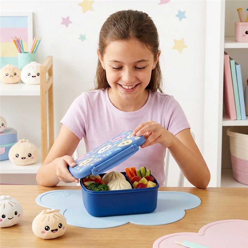 Tupper Hermético Bao Dark Blue - Lovely Story - indyaeduocio 3 Tupper Hermético Bao Dark Blue - Lovely Story - indyaeduocio