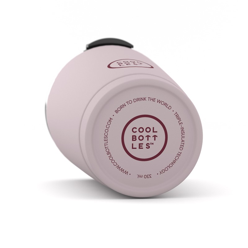 Vaso Térmico Pastel Pink 330 ml - Cool Bottles - indyaeduocio 2 Vaso Térmico Pastel Pink 330 ml - Cool Bottles - indyaeduocio