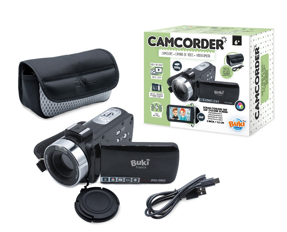 Videocámara Infantil Camcorder - Buki - indyaeduocio 2 Videocámara Infantil Camcorder - Buki - indyaeduocio