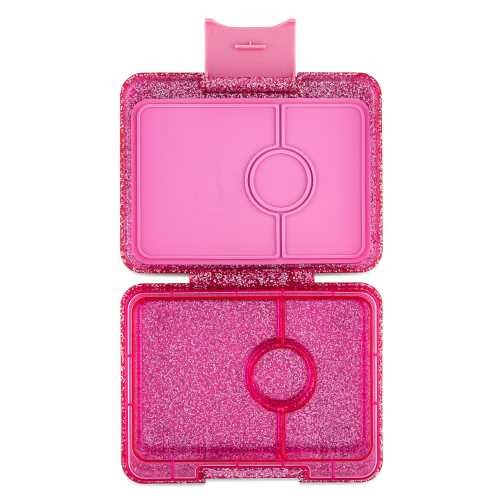 Yumbox Snack 3C Glitter Pink - Yumbox - indyaeduocio 2 Yumbox Snack 3C Glitter Pink - Yumbox - indyaeduocio