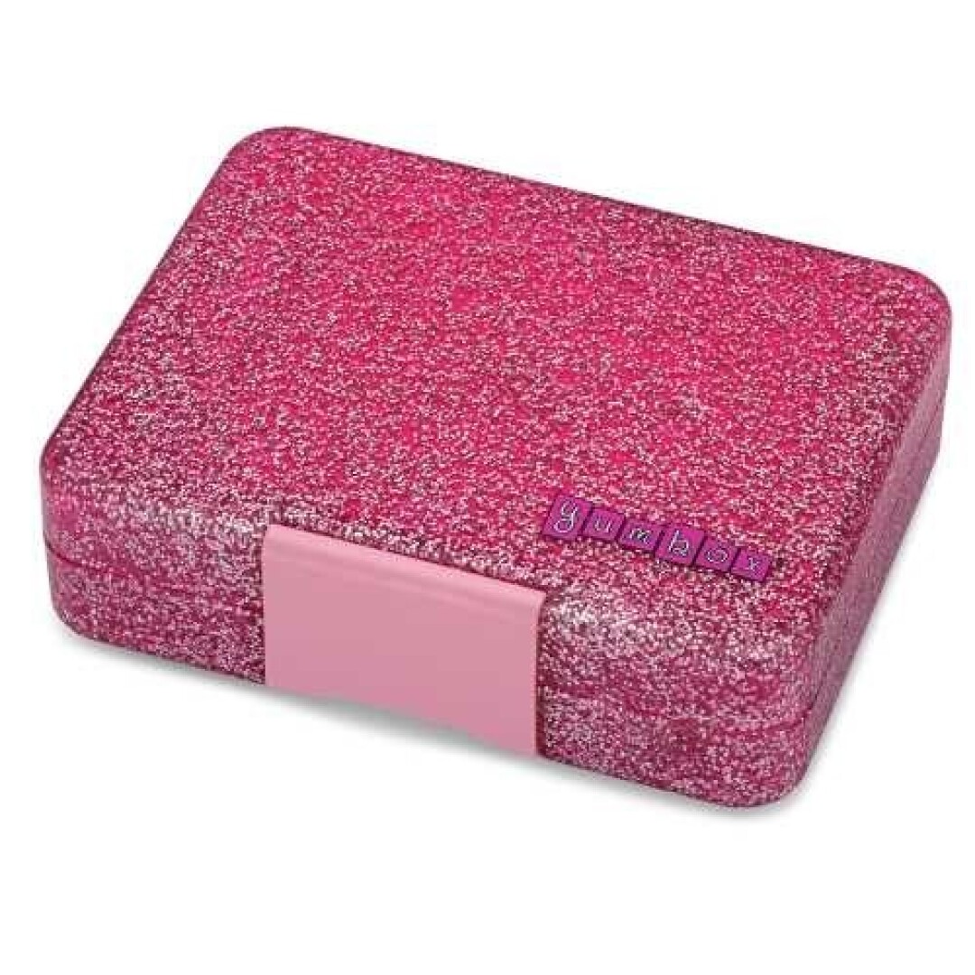 Yumbox Snack 3C Glitter Pink - Yumbox - indyaeduocio Yumbox Snack 3C Glitter Pink - Yumbox - indyaeduocio