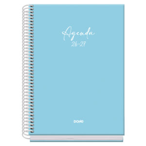 Agenda Serenity Azul 2026-2027 A5 - Dohe - indyaeduocio