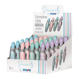 Corrector Cinta Recargable Serenity - Dohe - indyaeduocio