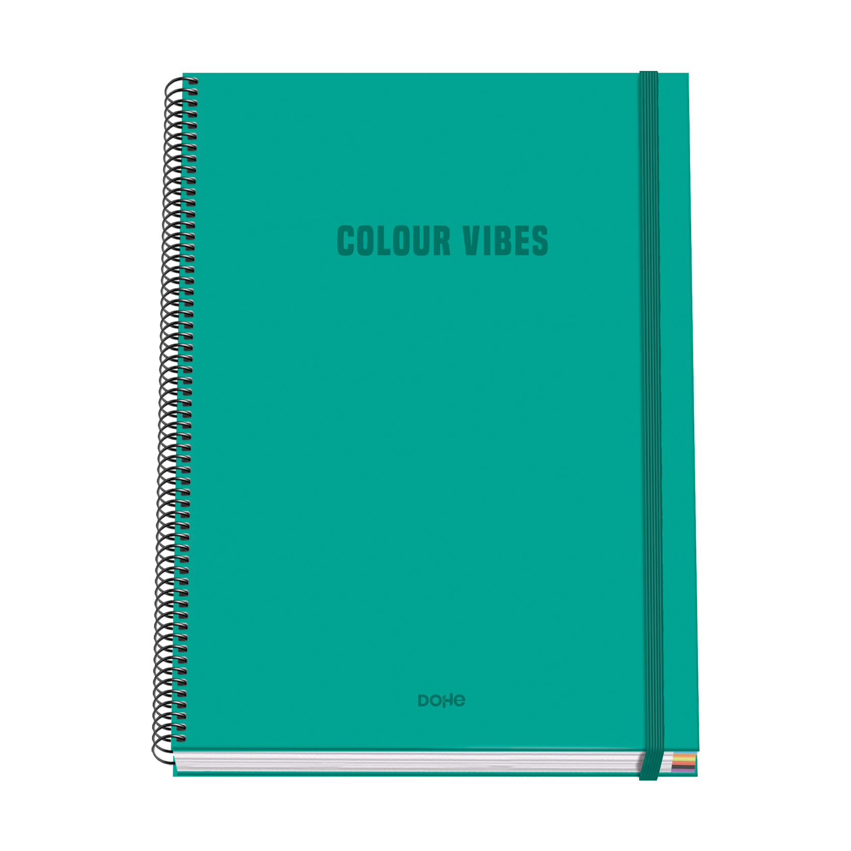 Cuaderno A4 Colour Vibes Verde - Dohe - indyaeduocio Cuaderno A4 Colour Vibes Verde - Dohe - indyaeduocio