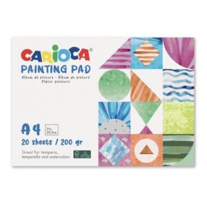 Lámina dibujo Carioca A4 20 hojas fsc