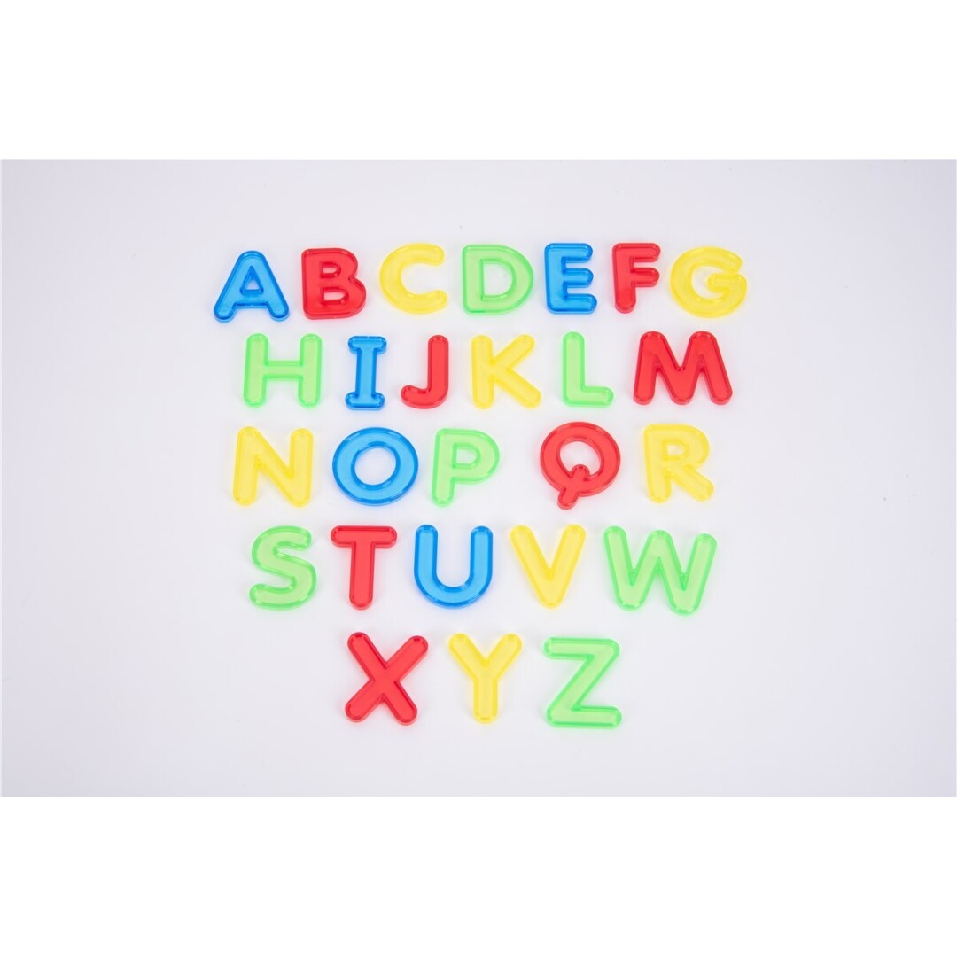Letras Mayúsculas Translúcidas 26 U - Tickit - indyaeduocio Letras Mayúsculas Translúcidas 26 U - Tickit - indyaeduocio
