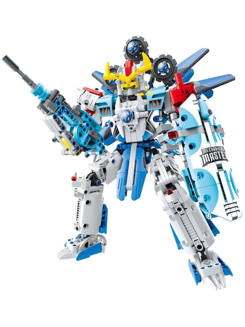 Robot Soldado Cyborg 641 Piezas - iM.Master - indyaeduocio 4 Robot Soldado Cyborg 641 Piezas - iM.Master - indyaeduocio