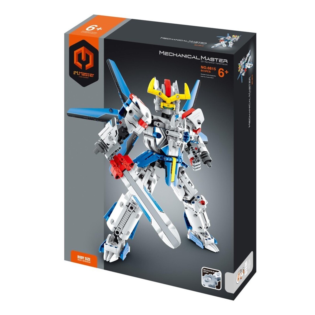 Robot Soldado Cyborg 641 Piezas - iM.Master - indyaeduocio Robot Soldado Cyborg 641 Piezas - iM.Master - indyaeduocio