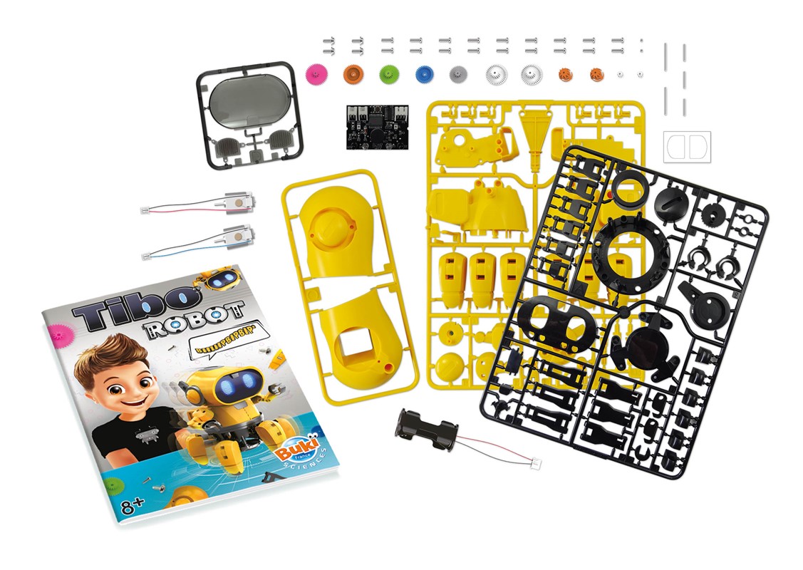 Robot Tibo con Sensores - Buki - indyaeduocio 3 Robot Tibo con Sensores - Buki - indyaeduocio