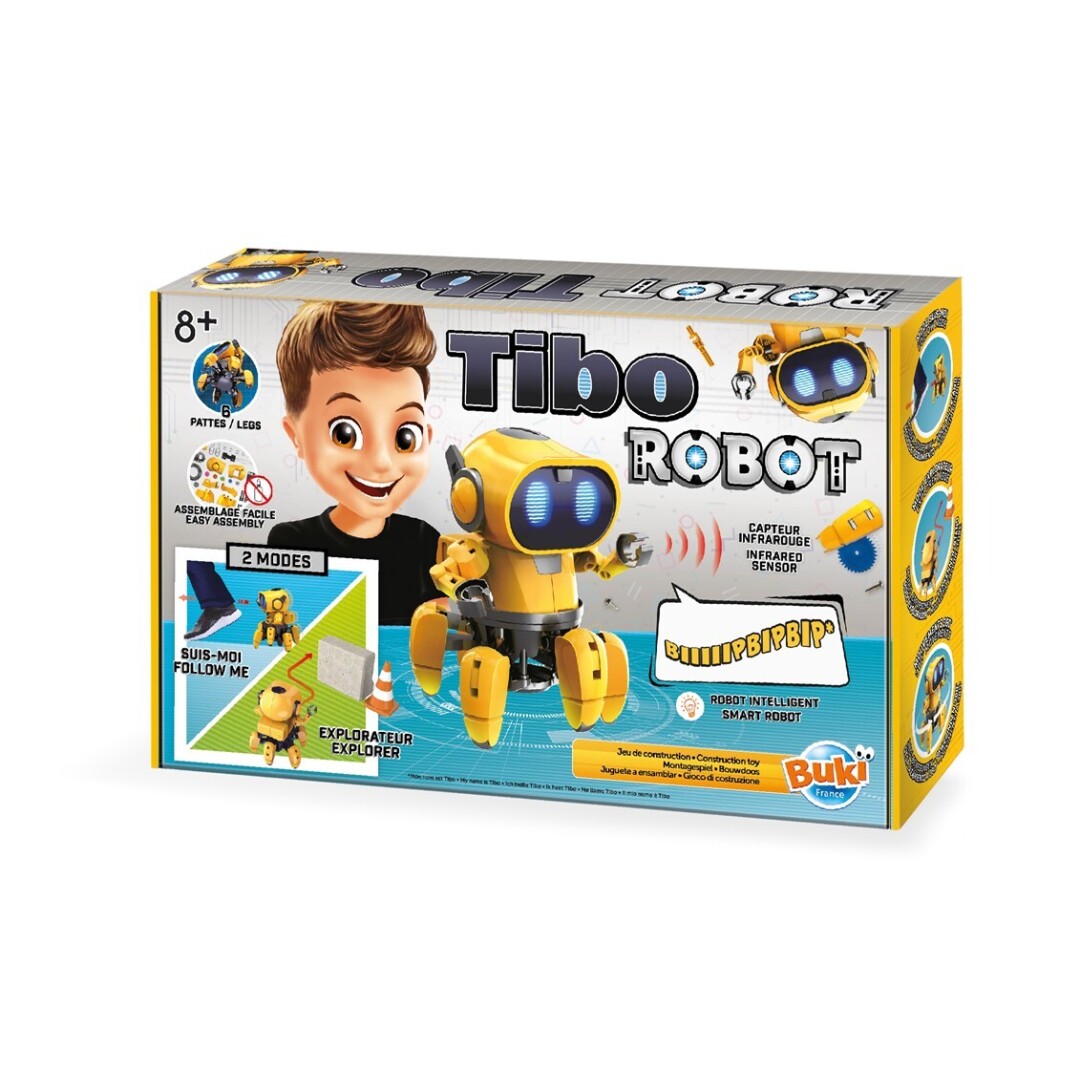 Robot Tibo con Sensores - Buki - indyaeduocio Robot Tibo con Sensores - Buki - indyaeduocio