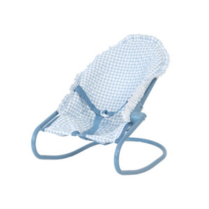 Hamaca para Muñecas Vichy Blue Personalizable - Tutete - indyaeduocio