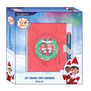 Diario con candado The Elf on the Shelf – Safta