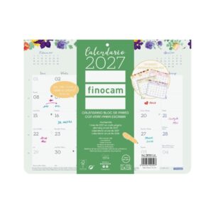 Calendario pared 2027 iman design escribir 25x20