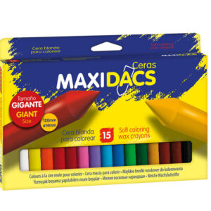 Cera Maxidacs 15 colores surtidos