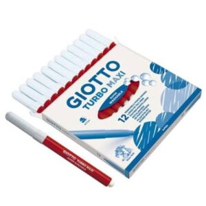 Rotulador Giotto turbo maxi rojo