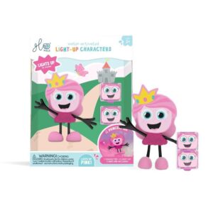 Princesa Ida Glo Pals con dos cubos de luz rosa